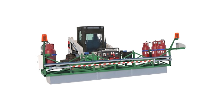 Навесная установка инфракрасного нагрева ИКН SP-400- JPVT (Н)